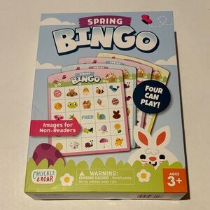 Spring Bingo Game for Kids - Multicolor